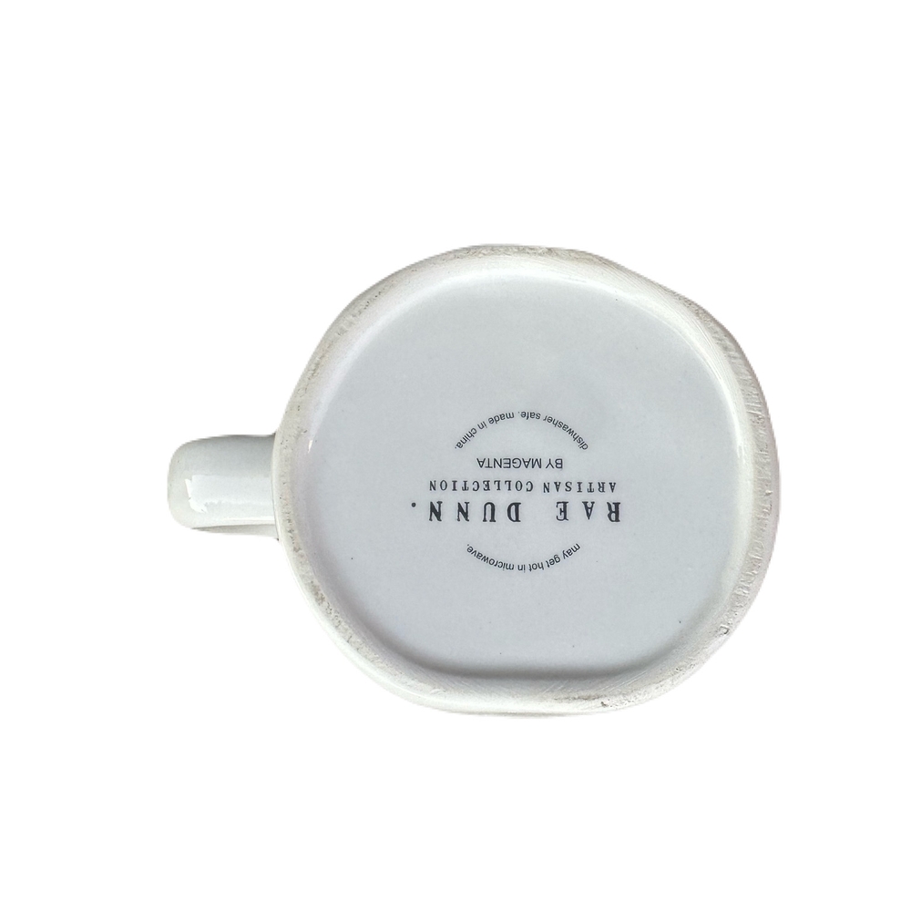 Rae Dunn Artisan Collection Ceramic White Mug - Little - Picture 2 of 4